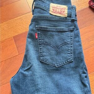 Calvin Klein Women’s Dark Blue Straight Jeans